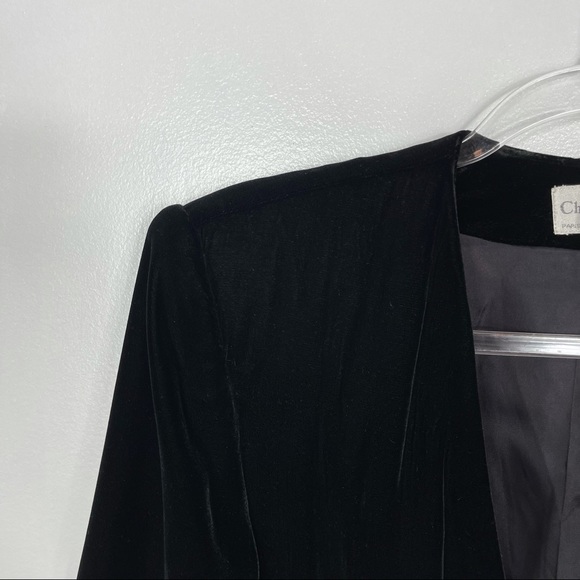 Vintage Christian Dior Separates velvet blazer/jacket - Picture 4 of 7